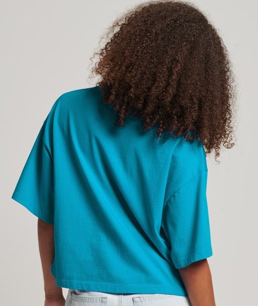 Camiseta de corte cuadrado Code Stacked Image 2