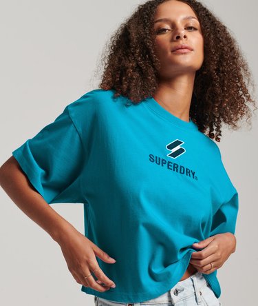 Camiseta de corte cuadrado Code Stacked Image 1