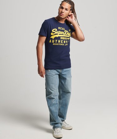 Vintage Authentic T-Shirt in Neonfarben Image 3