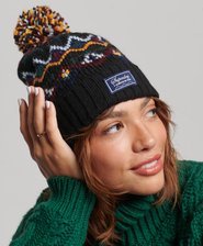 Bonnet jacquard