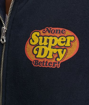 Vintage Cooper Nostalgic Zip Hoodie Image 3