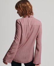 Chemise à manches longues avec motif 70