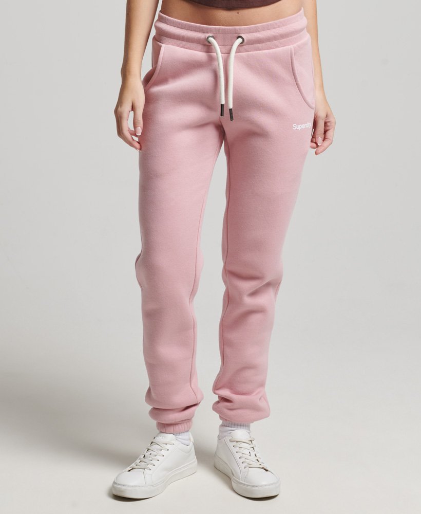 womens LA Athletic Joggers in SOFT PINK | Superdry UK
