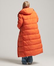 Lange Ripstop Steppjacke