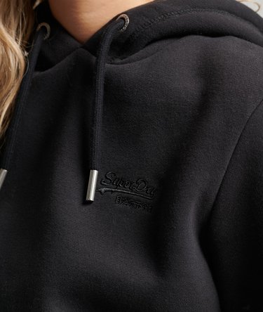 Vintage Logo Embroidered Hoodie Image 3