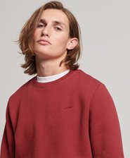 Vintage Logo Embroidered Crew Sweatshirt