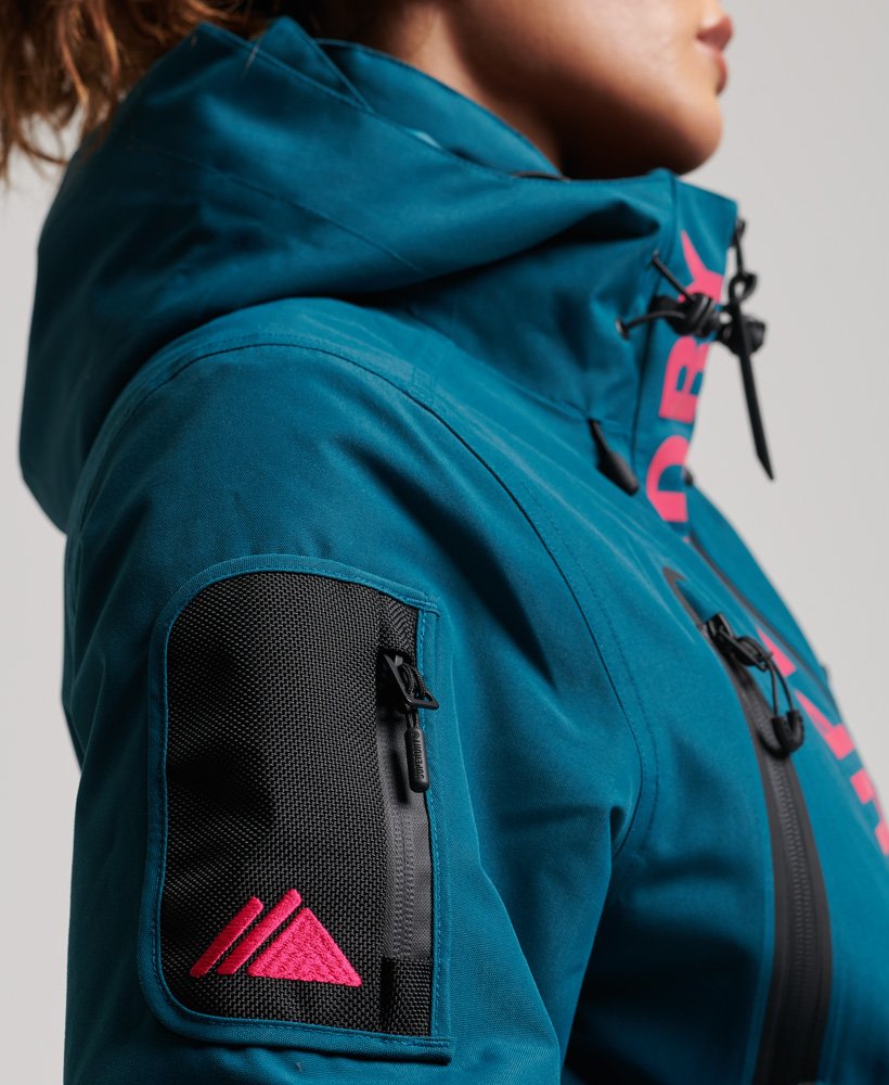womens Ultimate Rescue Jacket in Deep Atlantic Teal | Superdry US