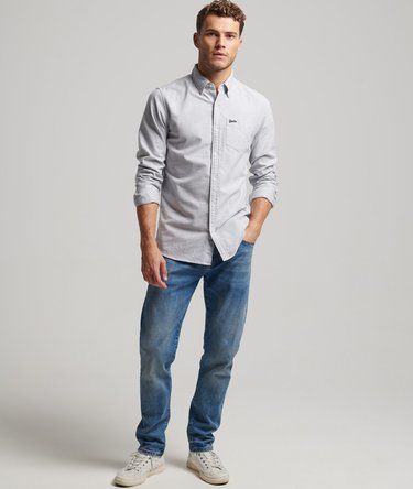 Long Sleeve Oxford Shirt Image 7