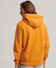 Vintage Logo Embroidered Zip Hoodie