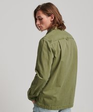Giacca in stile camicia in tela