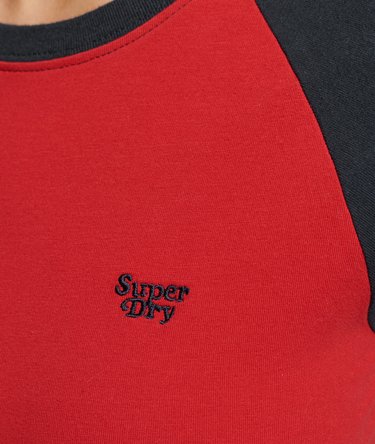 Organic Cotton Vintage Raglan Mini Dress Image 3