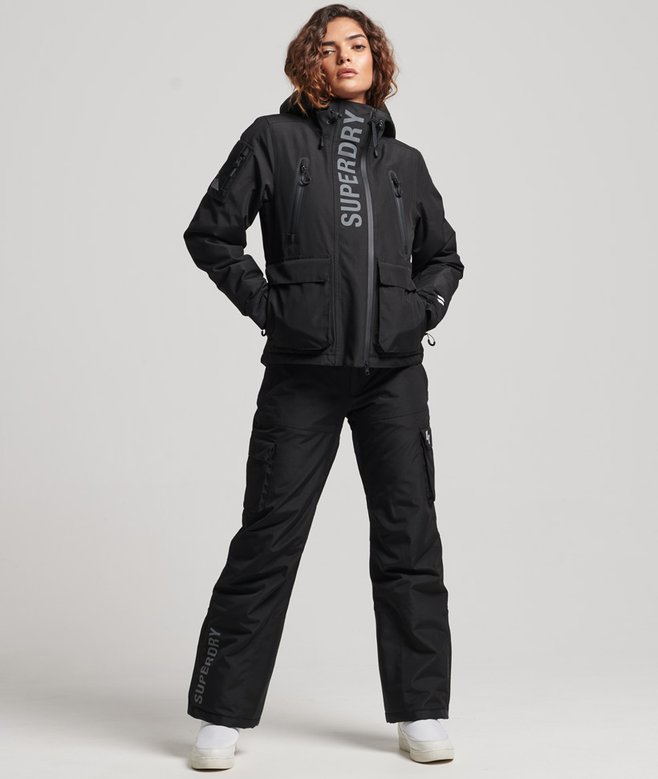 womens Ultimate Rescue Jacket in Black Superdry UK