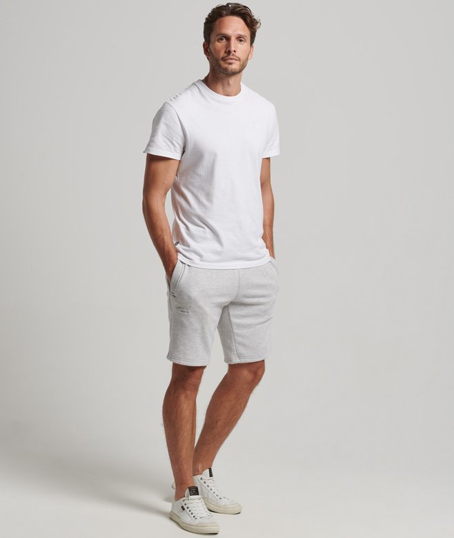 Vintage Logo Embroidered Jersey Shorts