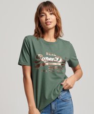 Vintage Logo Embellished T-shirt