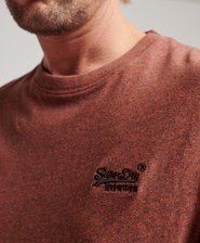 Organic Cotton Vintage Logo Embroidered Top