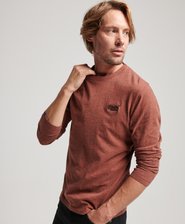 Organic Cotton Vintage Logo Embroidered Top
