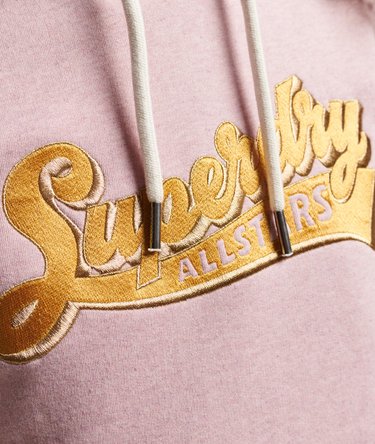 Vintage Collegiate Hoodie mit Schriftzug Image 3
