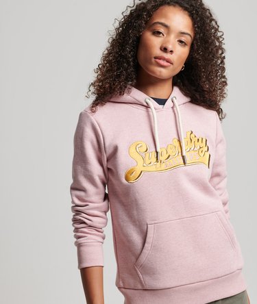 Vintage Collegiate Hoodie mit Schriftzug Image 1