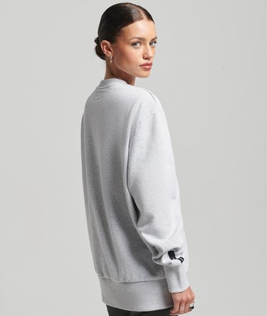 Recycled Micro Top Crew Sweatshirt Image 2