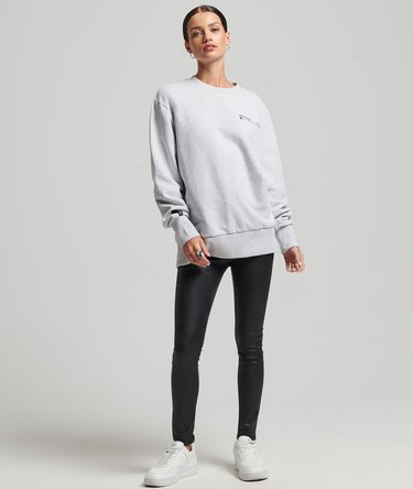 Recycled Micro Top Crew Sweatshirt Image 5