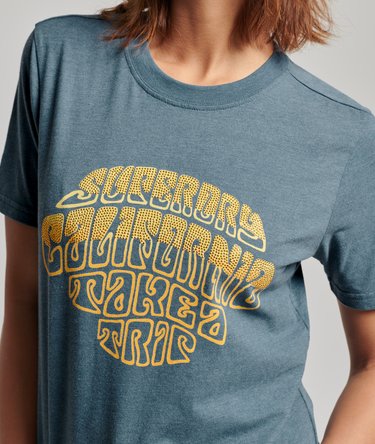 Vintage T-shirt met versiering Image 2