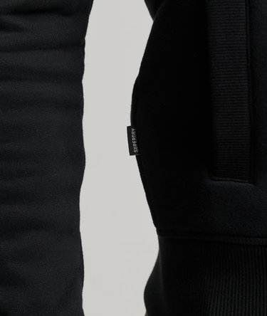 Vintage Logo Embroidered Zip Track Top Image 3