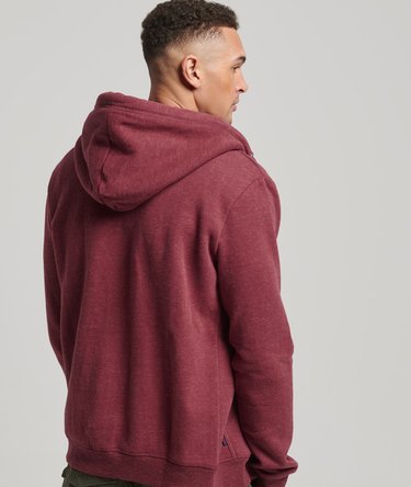 Vintage Logo Embroidered Zip Hoodie Image 2