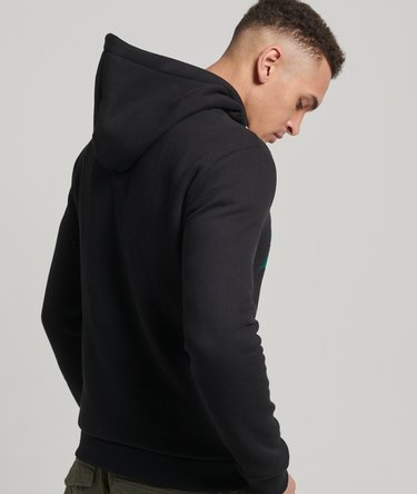Vintage Logo Interest Hoodie Image 2