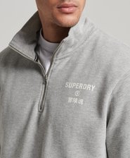 Code Core Sport Sweatshirt mit halblangem Rei&szlig;verschluss