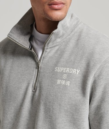 Code Core Sport-collegegenser med kort glidelås Image 2