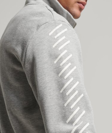 Code Core Sport-collegegenser med kort glidelås Image 3