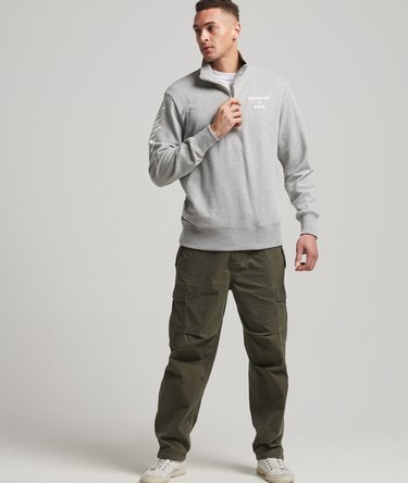 Code Core Sport-collegegenser med kort glidelås Image 5