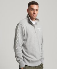 Code Core Sport Sweatshirt mit halblangem Rei&szlig;verschluss