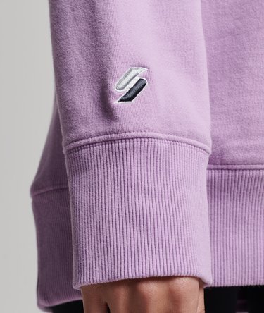Sudadera suelta con capucha Code Linear Image 4