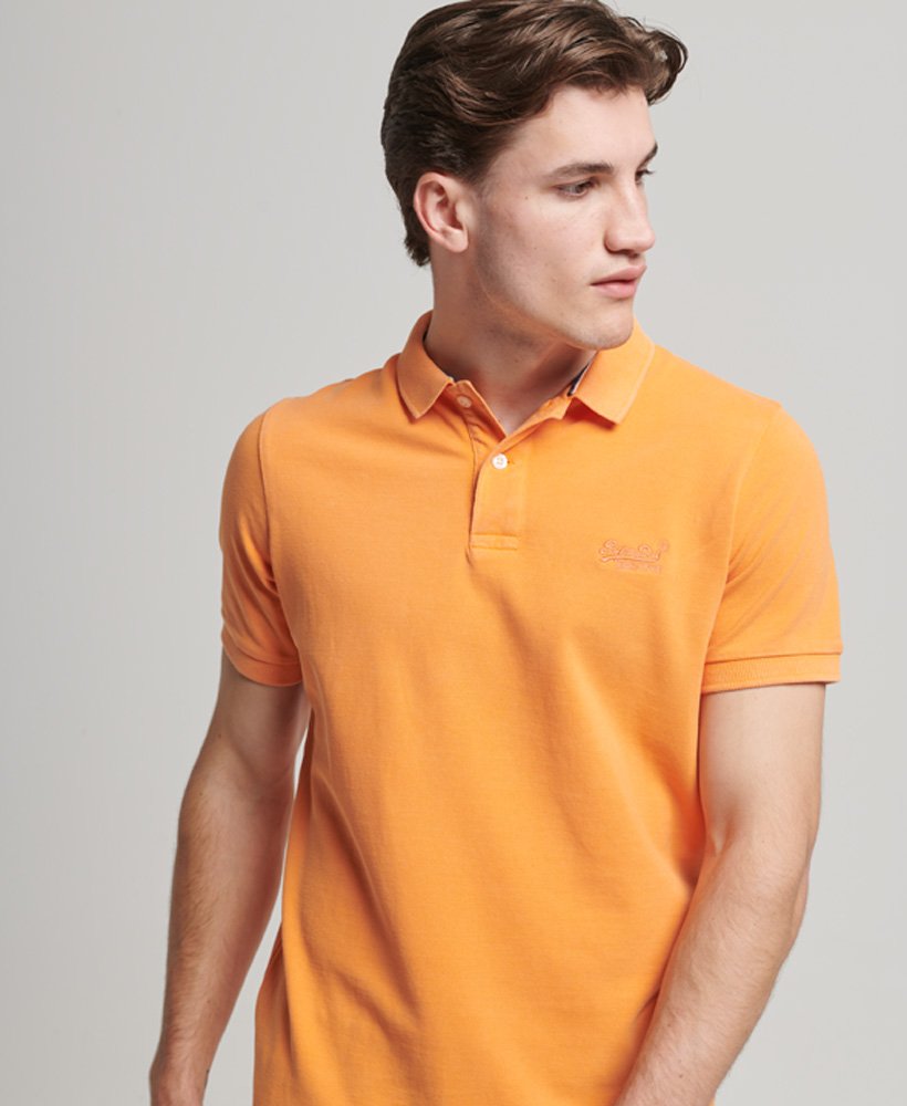 ●DNSR● Destroyed Dirty Polo Shirt 24SS mens Destroyed Polo Shirt in JAFFA | Superdry CA-EN