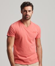 Organic Cotton Essential Logo V Neck T-Shirt