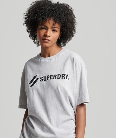 Applique Logo Loose T-Shirt Image 1