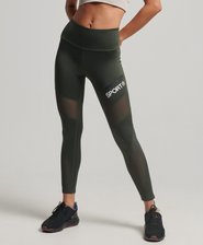 Legging 7/8 en mesh Training