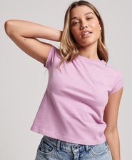 Vintage Logo Cap Sleeve T-Shirt