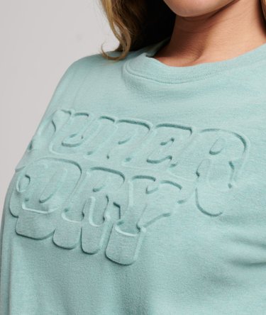 Organic Cotton Vintage Cooper Embossed T-Shirt Image 2