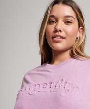 Organic Cotton Vintage Cooper Embossed T-Shirt