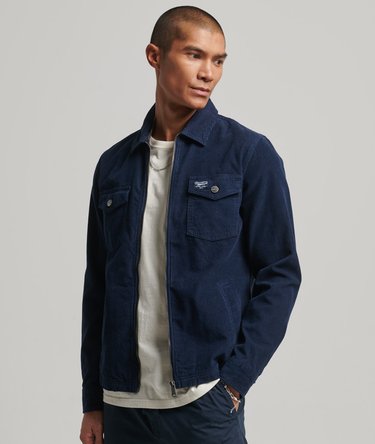 Micro Cord-Hemdjacke Image 1