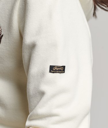 Vintage Logo Narrative Zip Hoodie Image 4