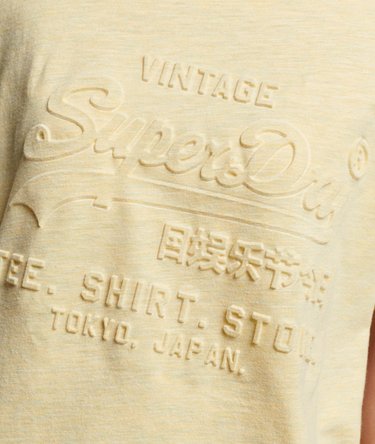 Vintage Logo Embossed T-Shirt Image 2