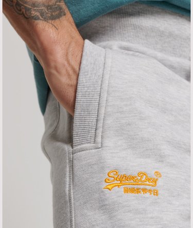 Vintage Logo Embroidered Unbrushed Joggers Image 4