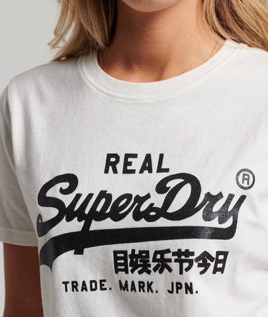 Superdry Maglietta Donna Madeline Graphic Tee – Cotone, Vestibilità Regolare, Consigliata Una Taglia In Più
