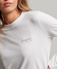 Organic Cotton Vintage Logo Long Sleeve Top