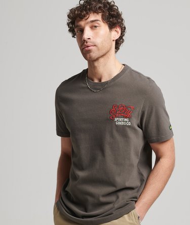 Camiseta Vintage Scripted College Image 1