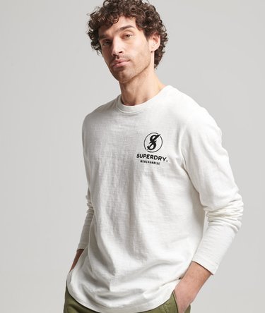 Vintage Record Label Long Sleeve Top Image 1