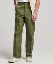 Chinohose mit geradem Bein